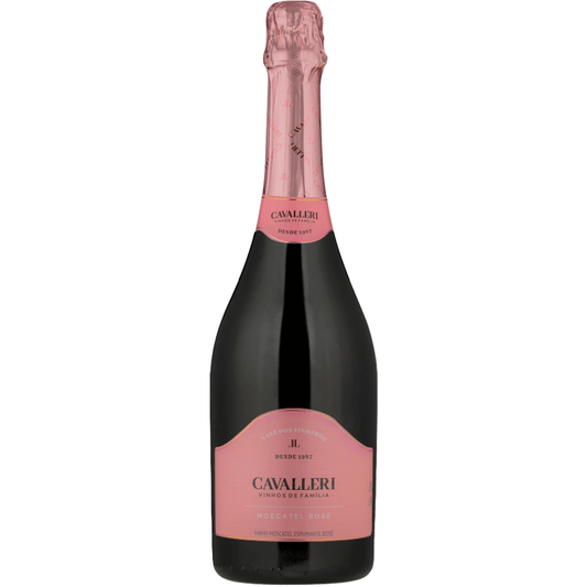 Celebre Momentos Especiais com o Cavalleri Espumante Moscatel Rosé - Espumantes do Sul