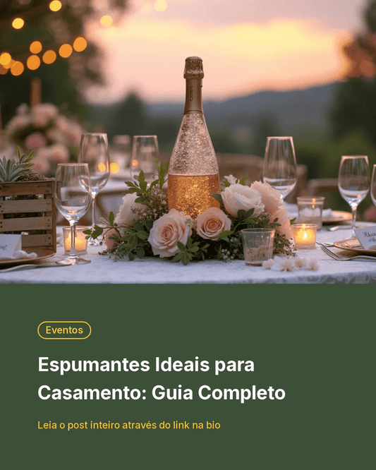 Espumantes Ideais para Casamento: Guia Completo