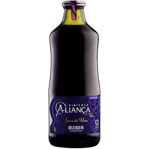 Aliança Suco de Uva Integral 1L