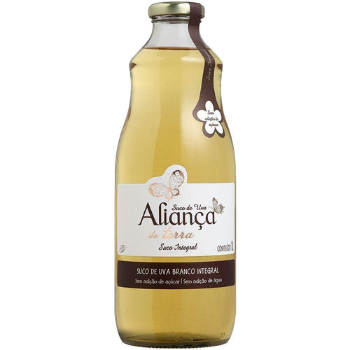Aliança Da Terra Suco de Uva Integral Branco 1L - Aliança - Espumantes do Sul