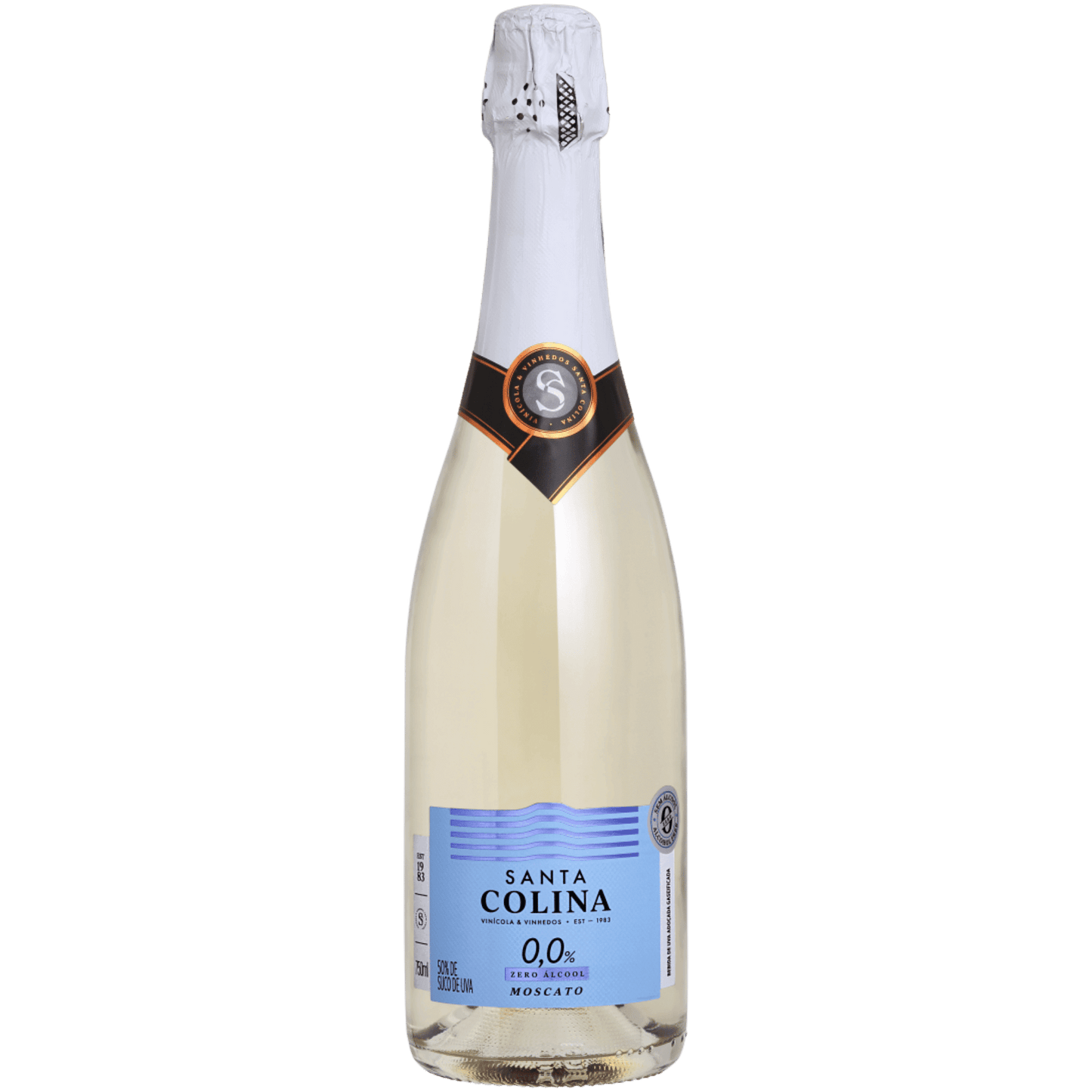 Aliança Santa Colina Moscato Zero Álcool - Aliança - Espumantes do Sul