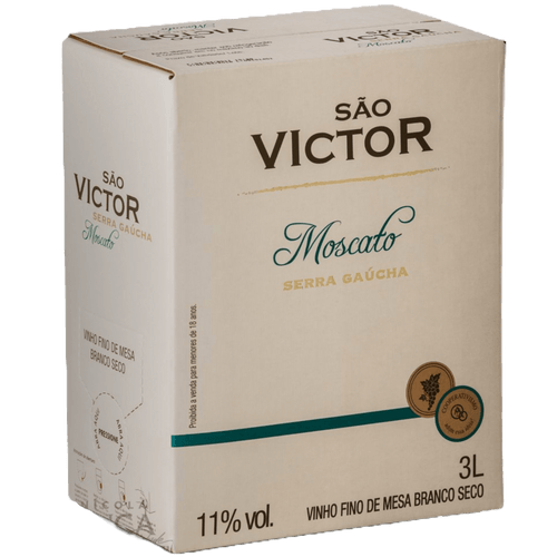 Aliança São Victor Moscato Bag in Box 3L - Aliança - Espumantes do Sul