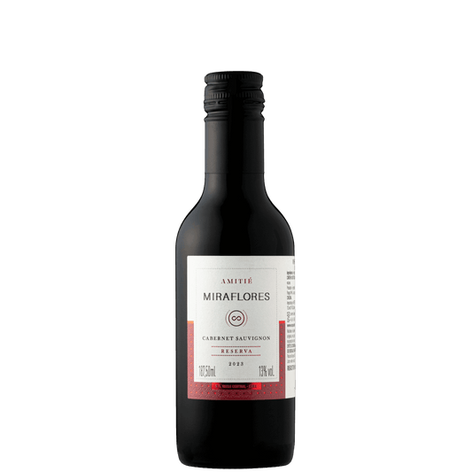 Amitié Miraflores Reserva Cabernet Sauvignon Baby 187ml - Amitié - Espumantes do Sul