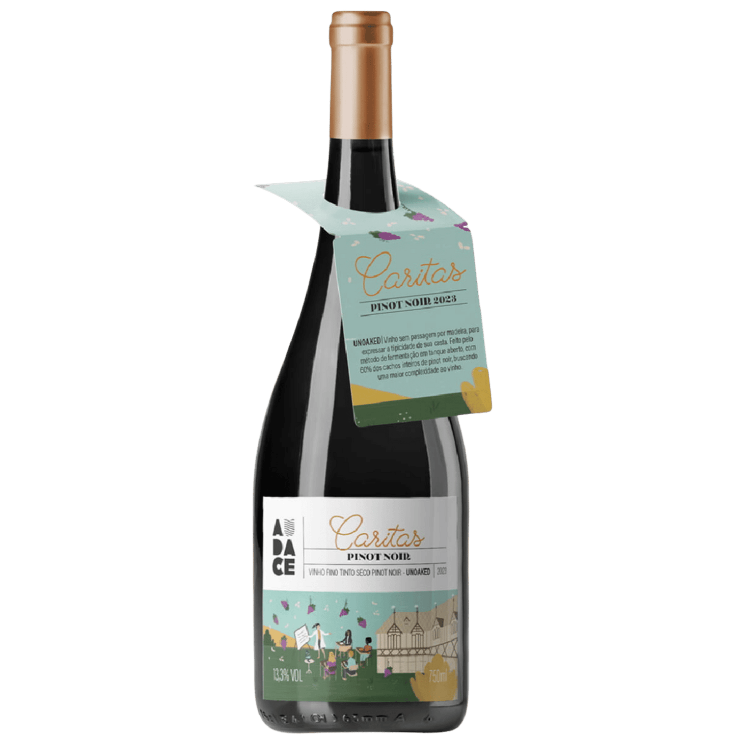 Audace Caritas Unoaked Pinot Noir - Audace - Espumantes do Sul