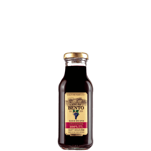Aurora Casa de Bento Suco de Uva Integral 295ml - Aurora - Espumantes do Sul