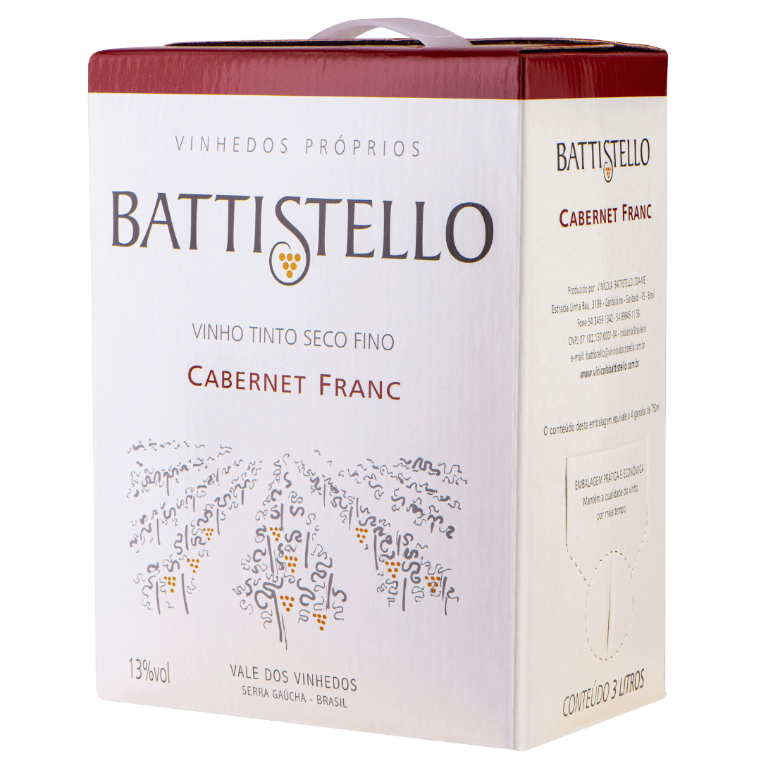 Battistello Cabernet Franc Bag in Box 3L - Battistello - Espumantes do Sul