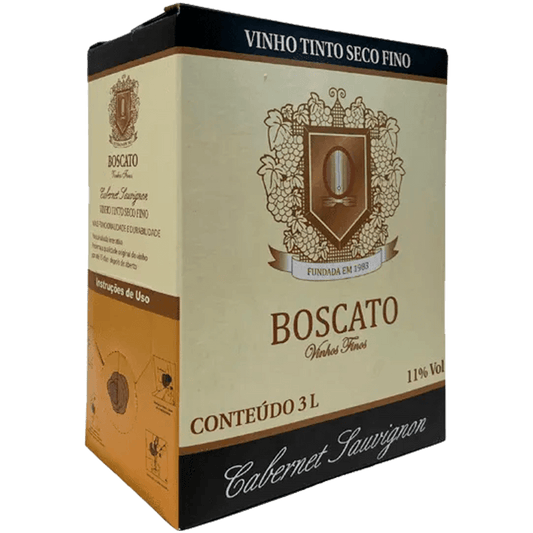 Boscato Cabernet Sauvignon Bag in Box 3L - Boscato - Espumantes do Sul