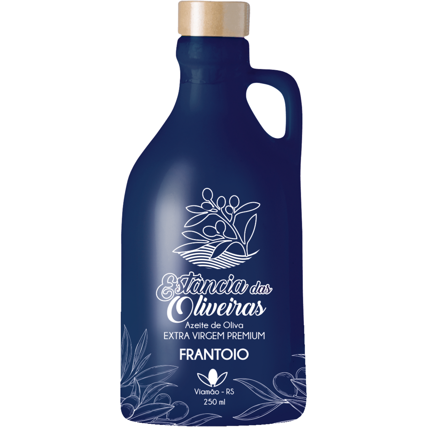 Estância das Oliveiras Azeite de Oliva Extra Virgem Frantoio Cerâmica 250ml