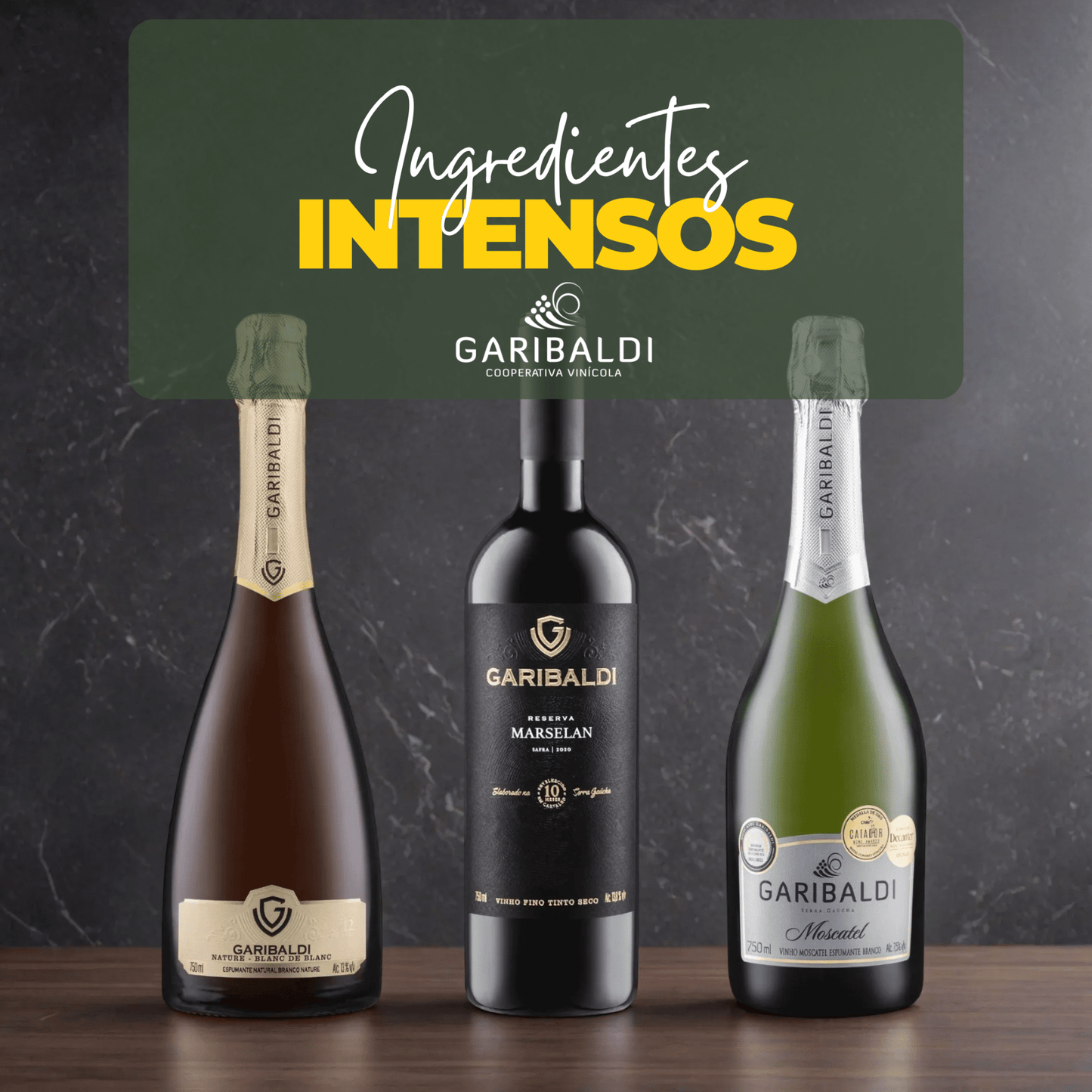 Caixa Misteriosa Garibaldi Masterchef - Garibaldi - Espumantes do Sul