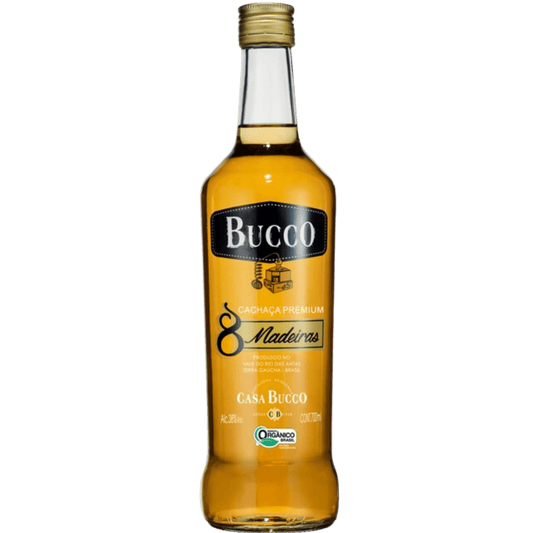 Casa Bucco Cachaça 8 Madeiras 700 ml - Casa Bucco - Espumantes do Sul