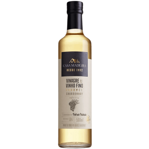 Casa Madeira Vinagre Gourmet de Vinho Branco Chardonnay 500ml - Casa Madeira - Espumantes do Sul