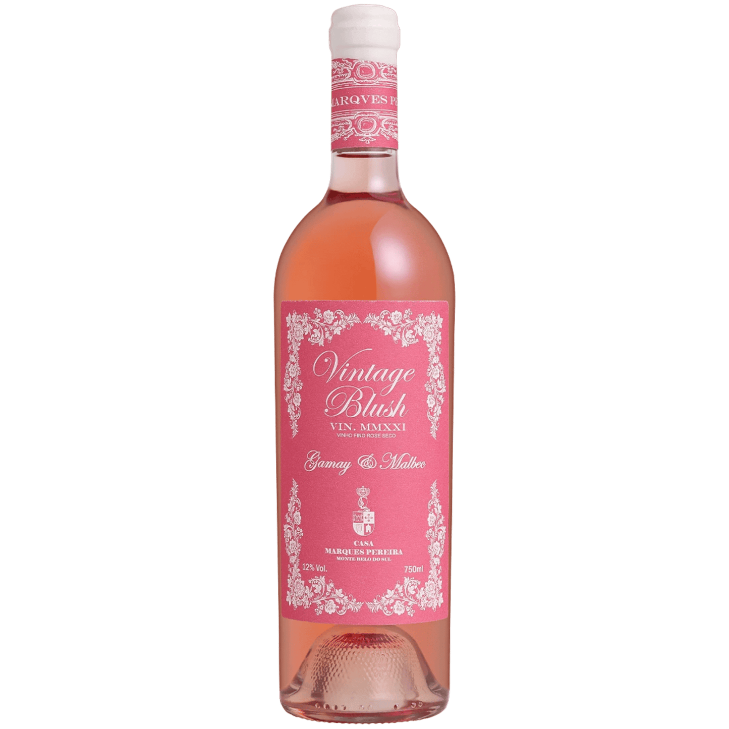 Casa Marques Pereira Blush Vintage Gamay/Malbec Rosé - Casa Marques Pereira - Espumantes do Sul