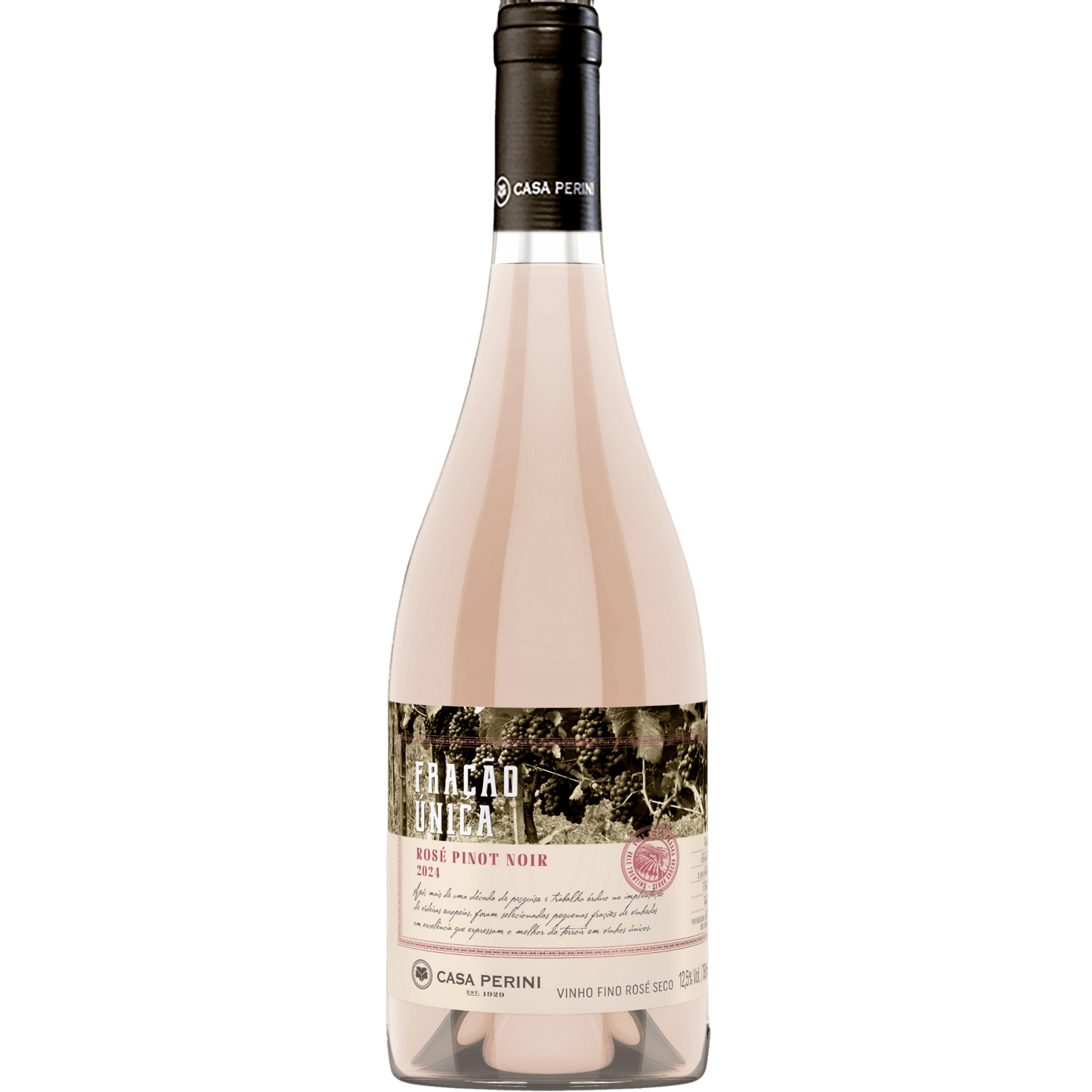 Casa Perini Fração Única Pinot Noir Rosé - Casa Perini - Espumantes do Sul