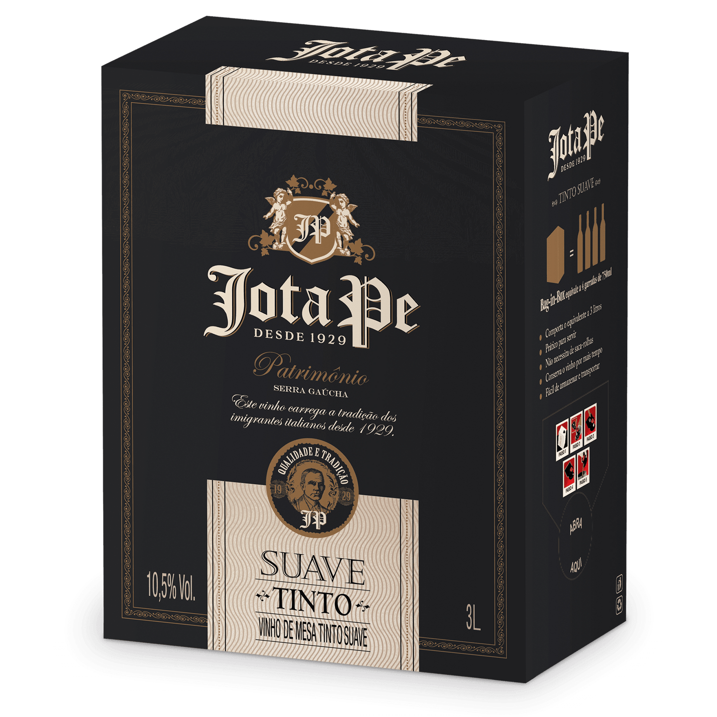 Casa Perini Jota Pe Tradicional Suave Bag in Box 3L - Casa Perini - Espumantes do Sul