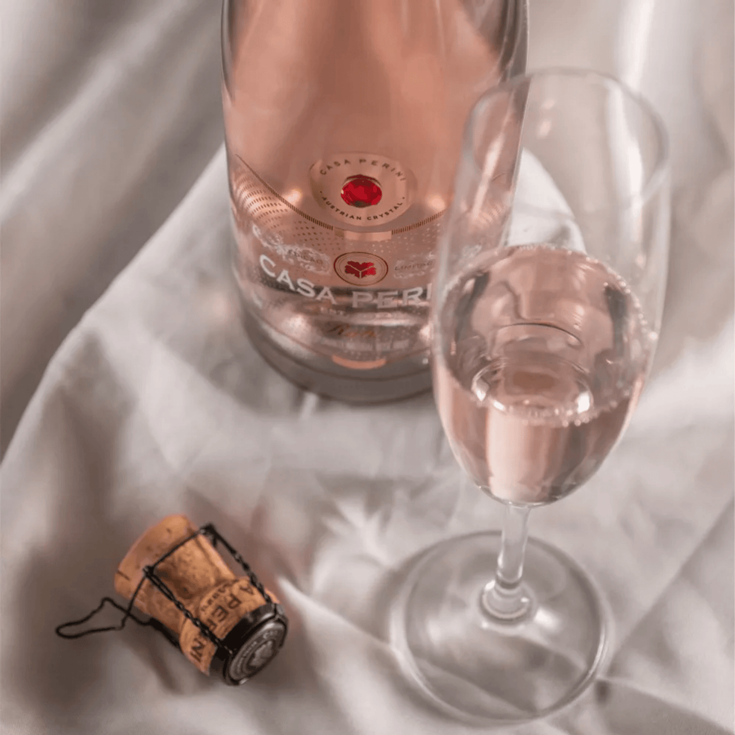 Casa Perini Rubi Espumante Brut Rosé - Espumantes do Sul - Espumantes do Sul