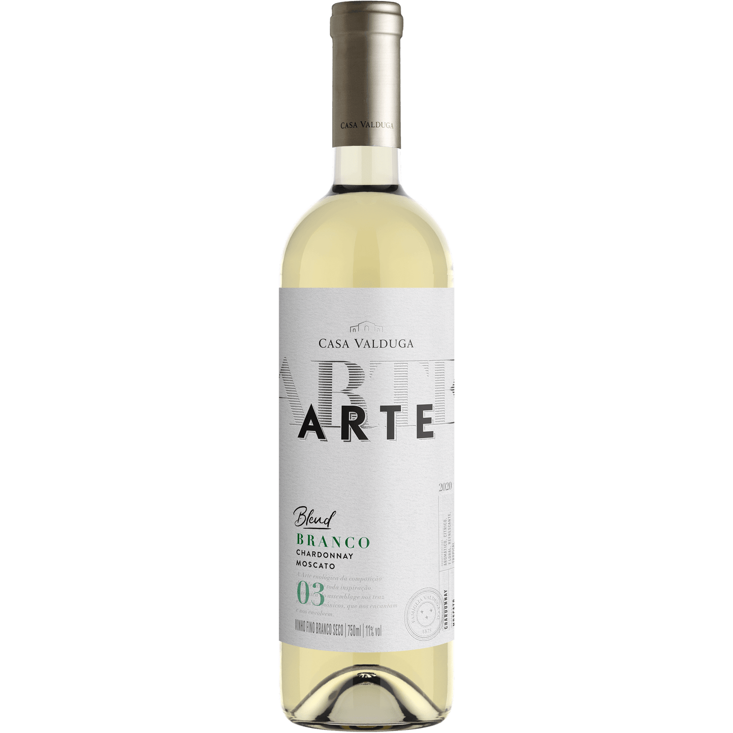 Casa Valduga Arte Blend 3 Branco - Casa Valduga - Espumantes do Sul