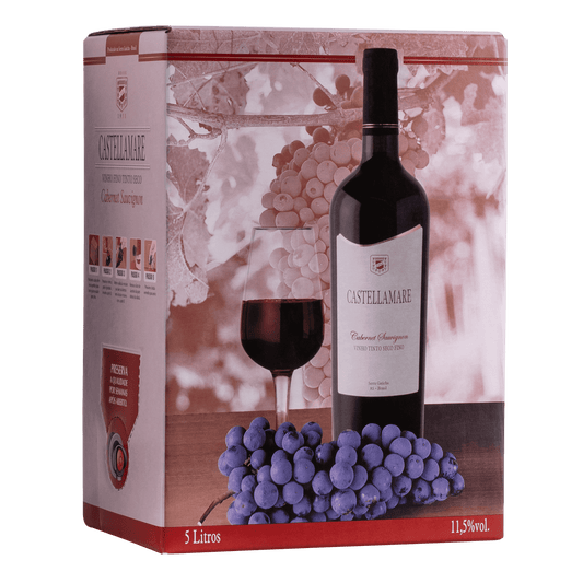 Castellamare Cabernet Sauvignon Bag in Box 5L - Castellamare - Espumantes do Sul
