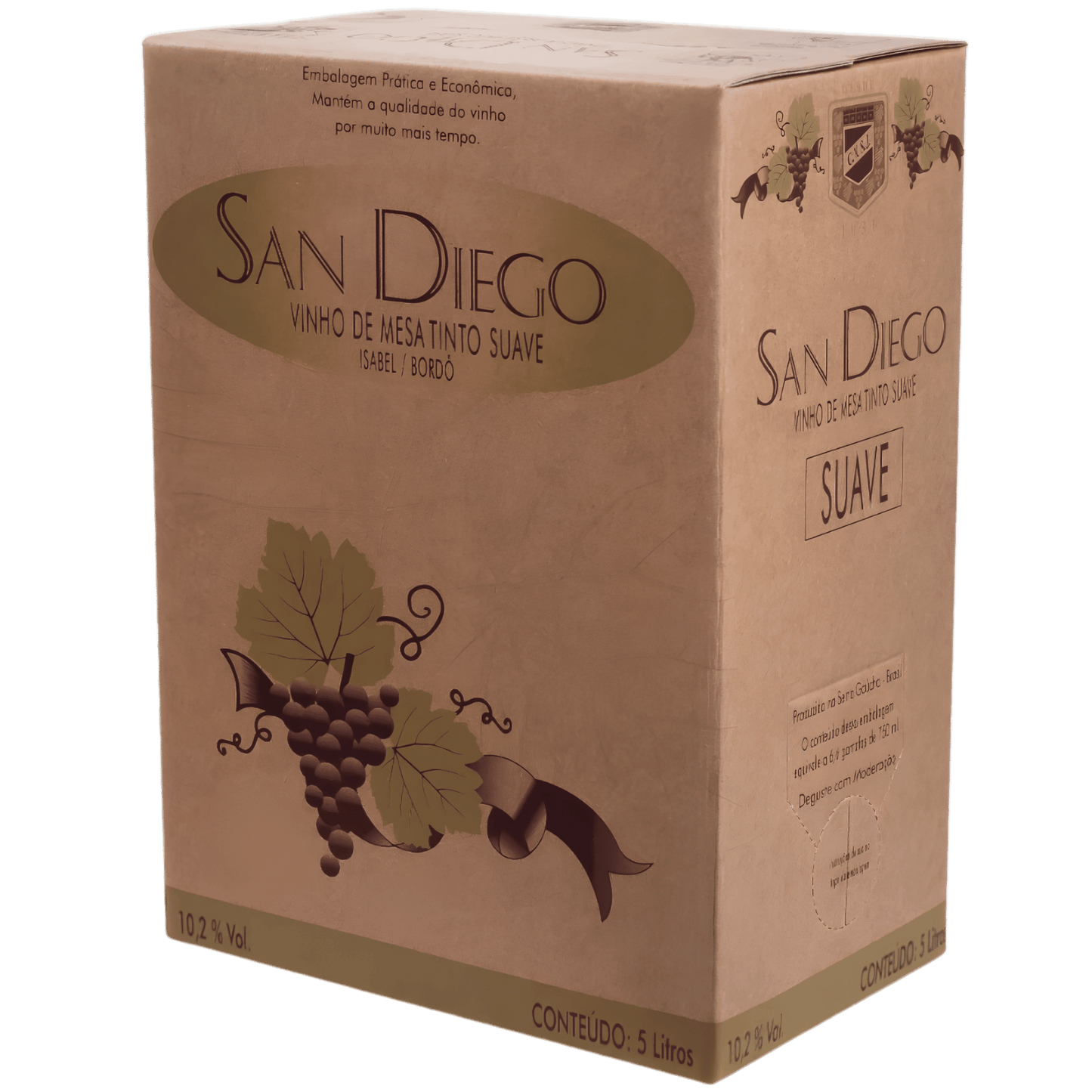 Castellamare San Diego Suave Bag in Box 5L - Castellamare - Espumantes do Sul