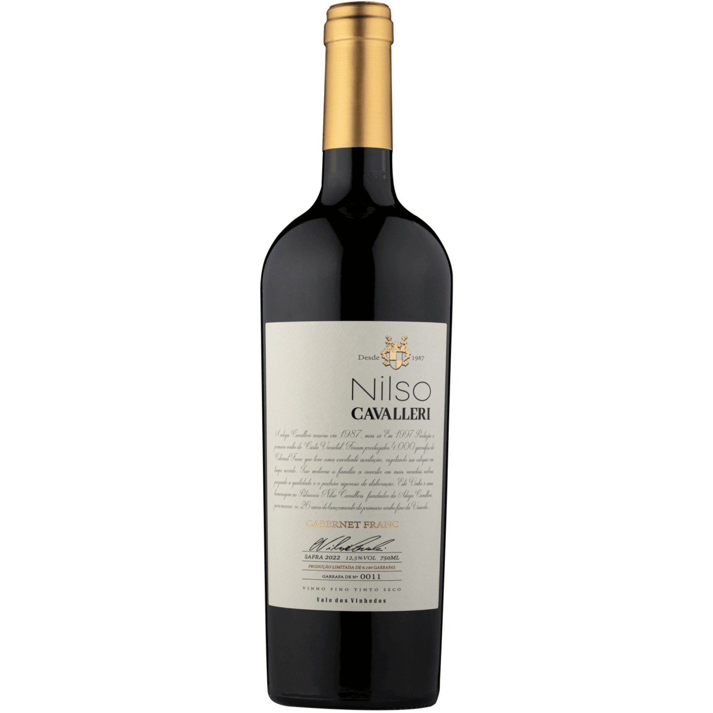 Cavalleri Nilso Cavalleri Cabernet Franc - Cavalleri - Espumantes do Sul