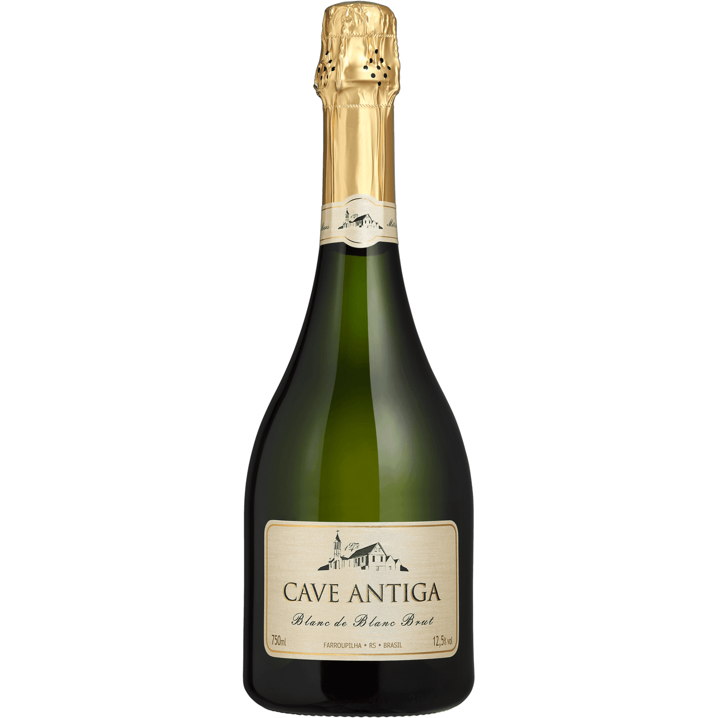 Cave Antiga Blanc de Blanc Champenoise Espumante Brut - Cave Antiga - Espumantes do Sul