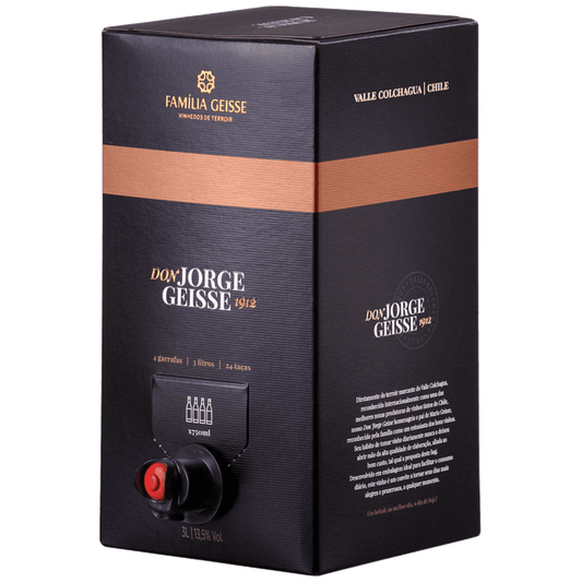 Cave Geisse Don Jorge Geisse Bag in Box 3L - Cave Geisse - Espumantes do Sul