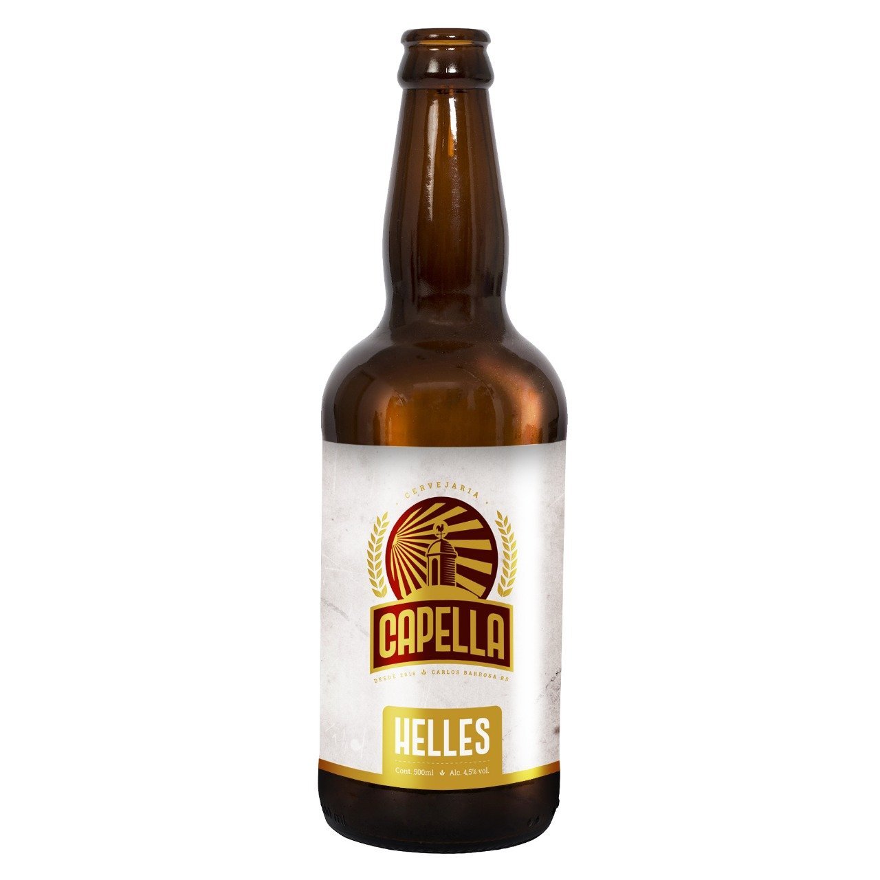 Cerveja Helles Capella 500ml - Capella - Espumantes do Sul