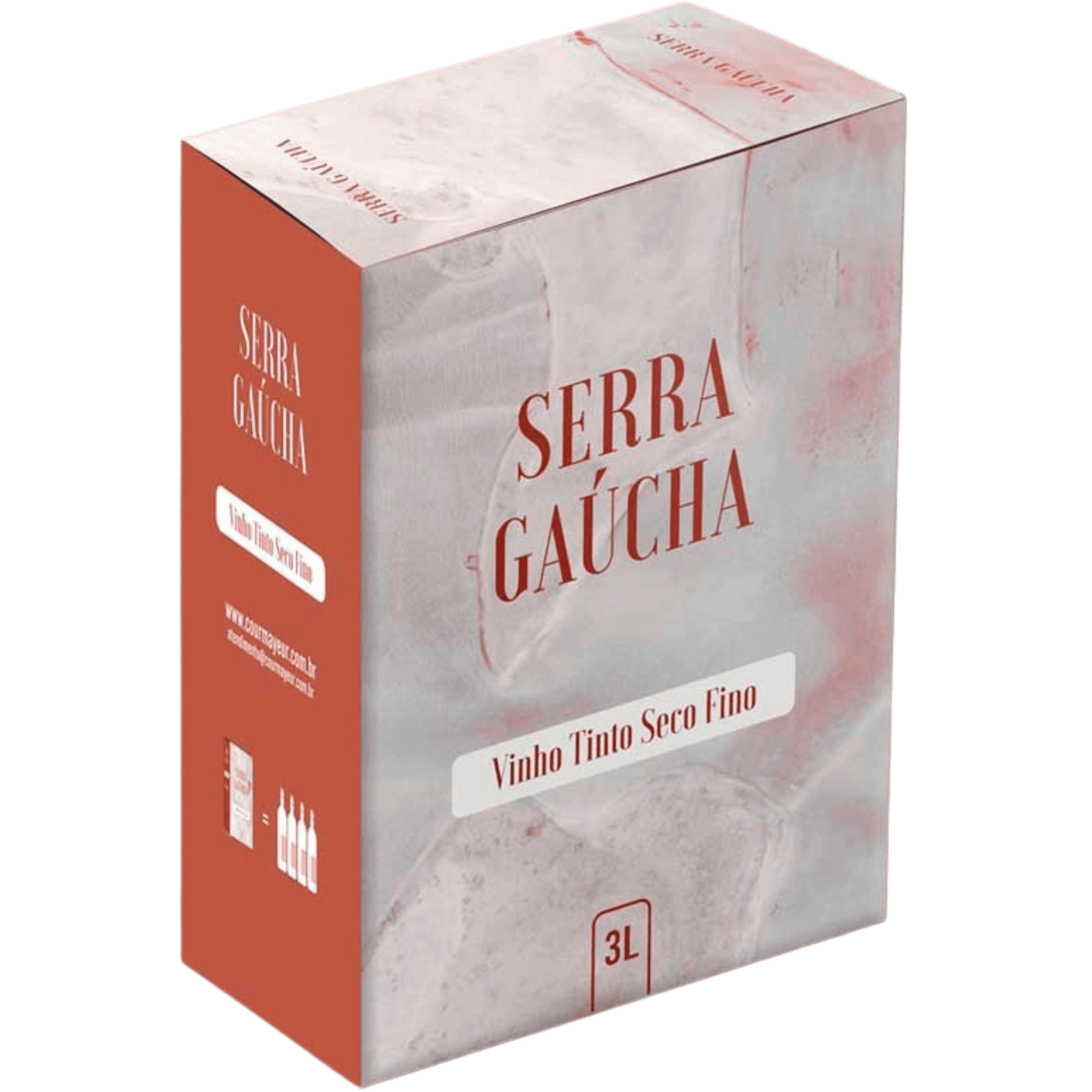 Courmayeur Serra Gaúcha Merlot Bag in Box 3L - Courmayeur - Espumantes do Sul