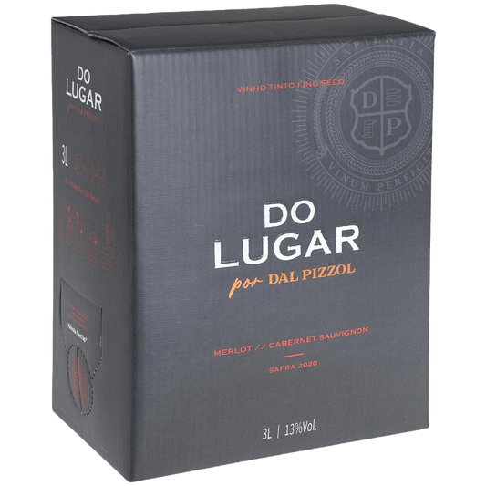 Dal Pizzol Do Lugar Merlot e Cabernet Sauvignon Bag in Box 3L - Dal Pizzol - Espumantes do Sul