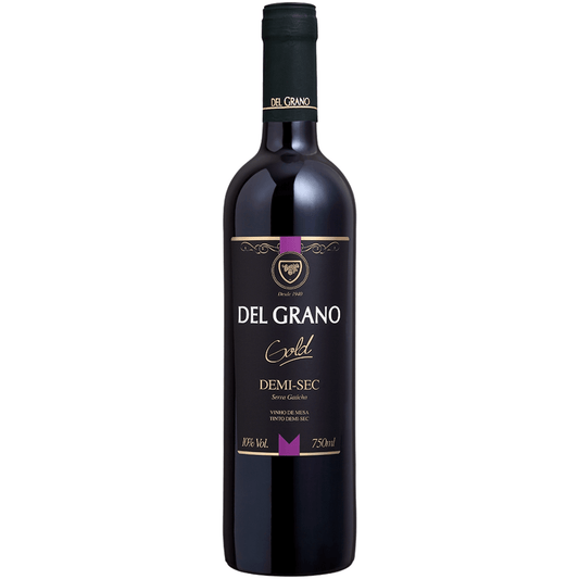 Del Grano Gold Vinho Tinto Demi - Sec - Del Grano - Espumantes do Sul