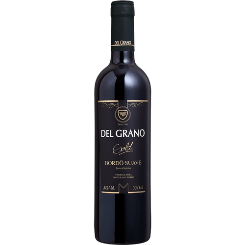 Del Grano Gold Vinho Tinto Suave Bordô - Del Grano - Espumantes do Sul