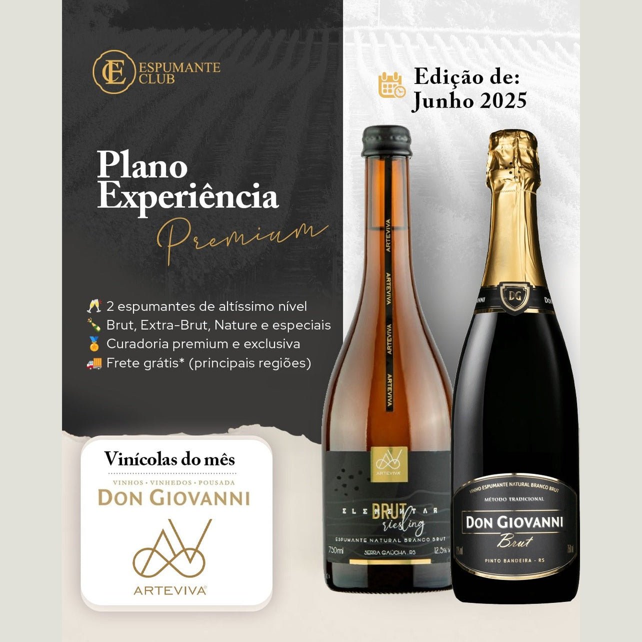 Espumante Club - Experiência Premium - Espumantes do Sul - Espumantes do Sul