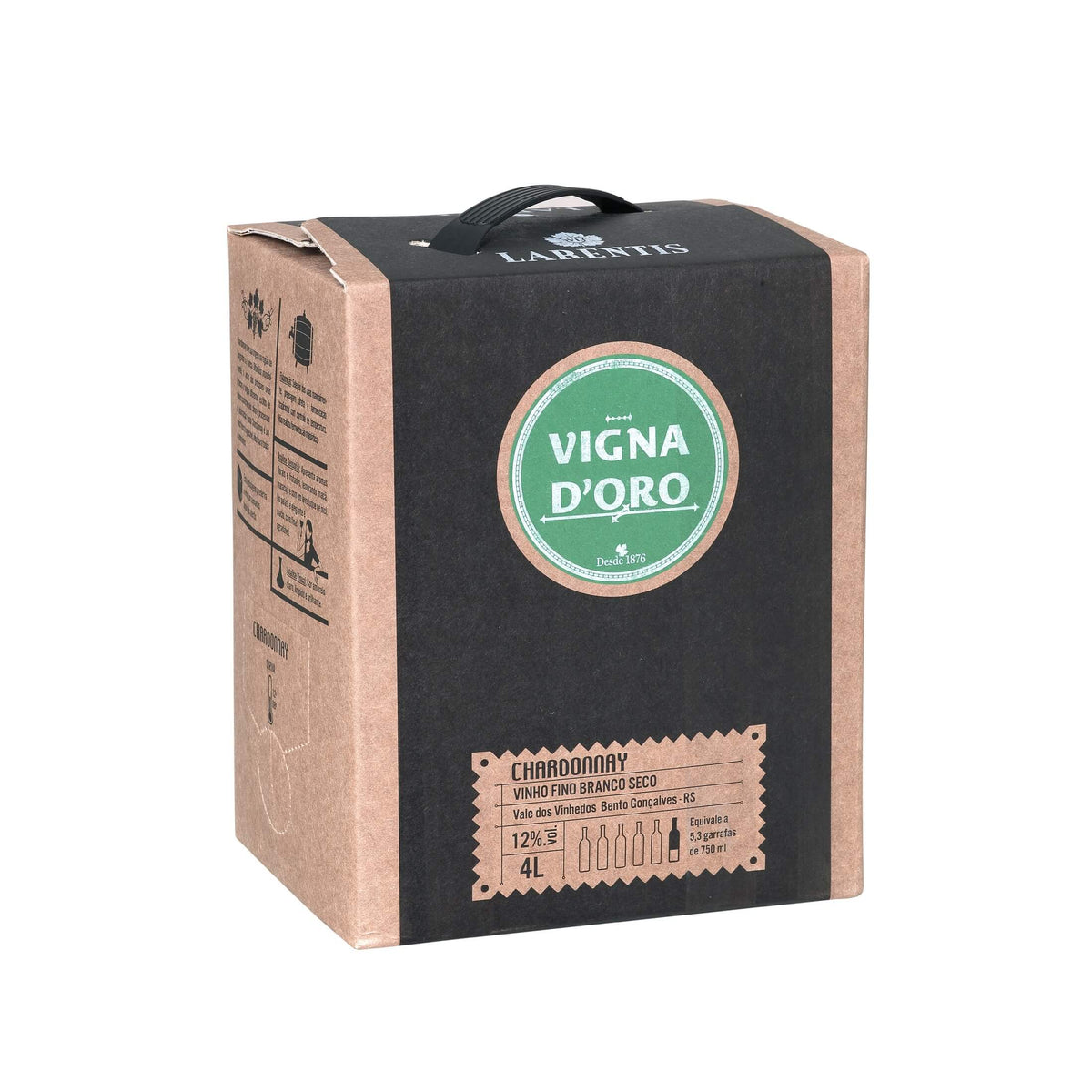 Larentis Vigna D'Oro Chardonnay e Riesling Bag in Box 4L