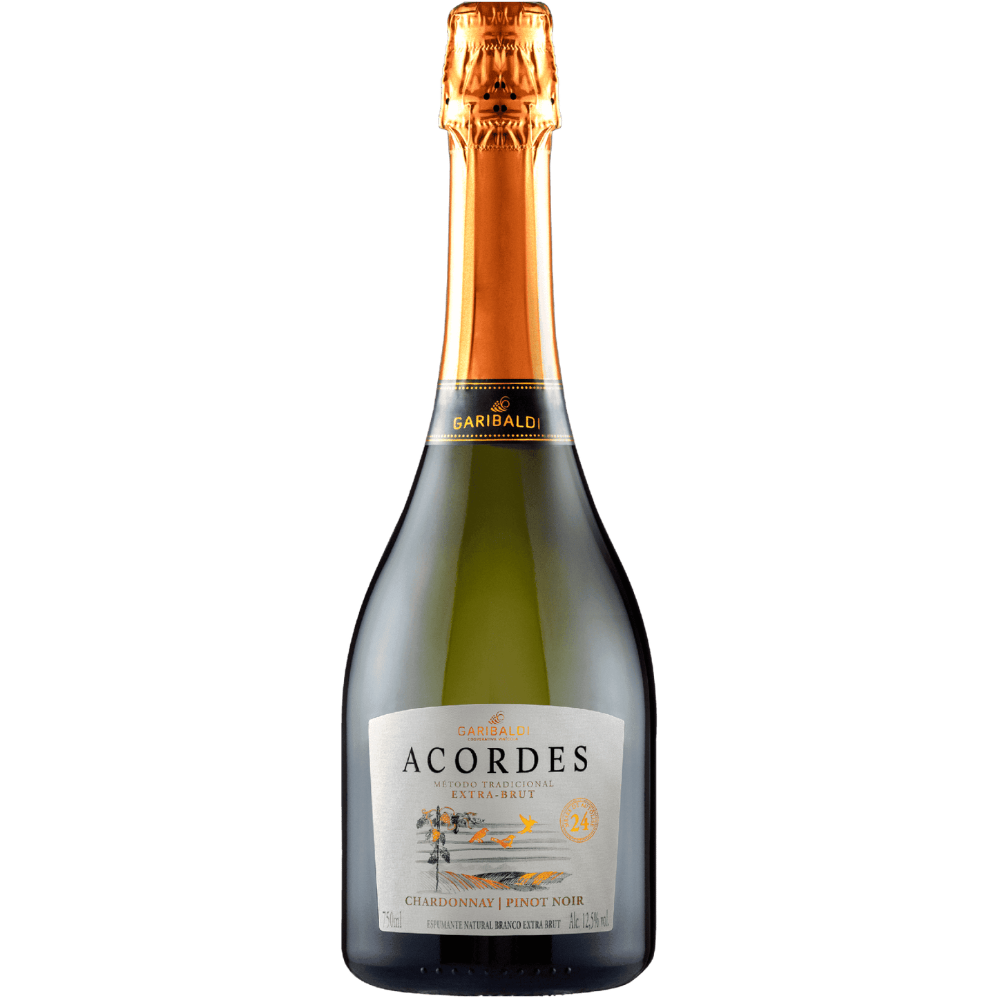Garibaldi Acordes Champenoise Espumante Extra Brut - Garibaldi - Espumantes do Sul