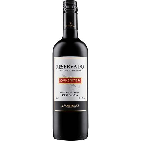 Garibaldi Acquasantiera Reservado Assemblage Demi Sec Tinto - Garibaldi - Espumantes do Sul