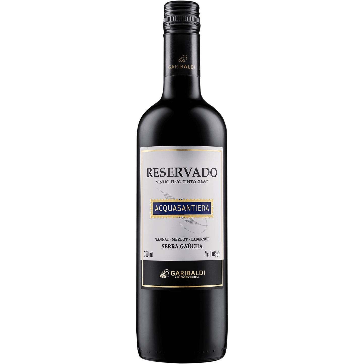 Garibaldi Acquasantiera Reservado Assemblage Suave Tinto - Garibaldi - Espumantes do Sul