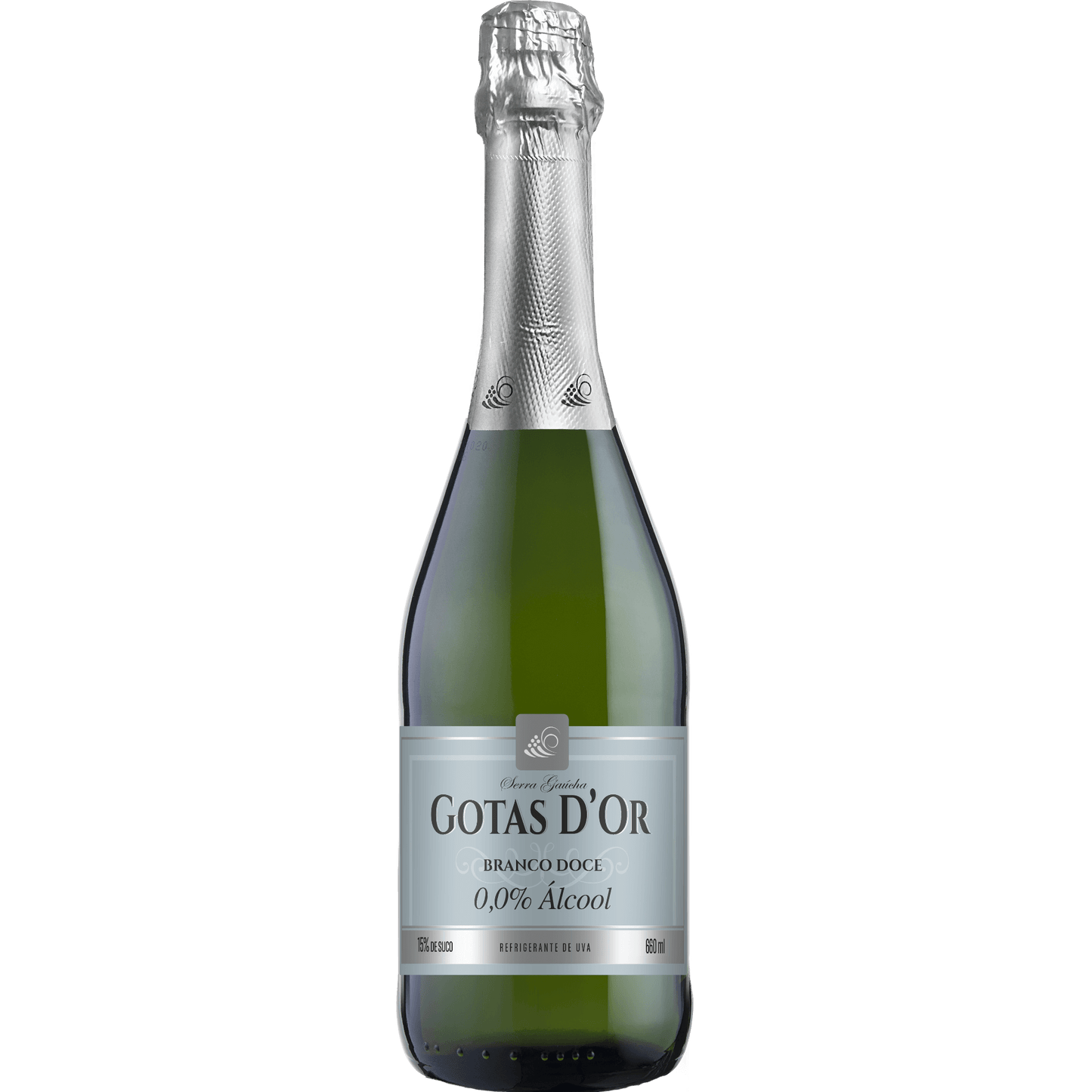 Garibaldi Gotas D'Or Sem Álcool Filtrado Doce - Garibaldi - Espumantes do Sul