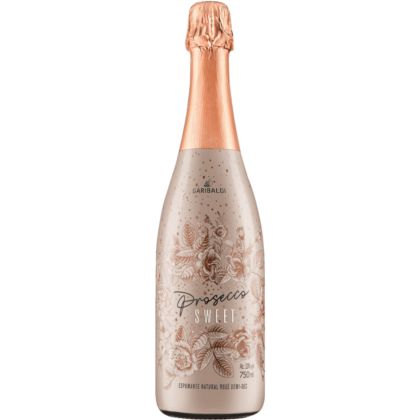 Garibaldi Sweet Prosecco Espumante Demi Sec Rosé - Garibaldi - Espumantes do Sul