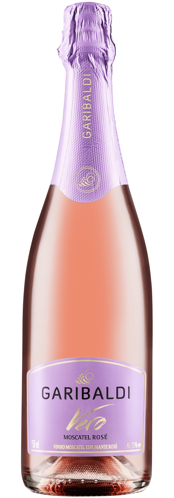 Garibaldi Vero Espumante Moscatel Rosé - Caixa com 6 - Garibaldi - Espumantes do Sul
