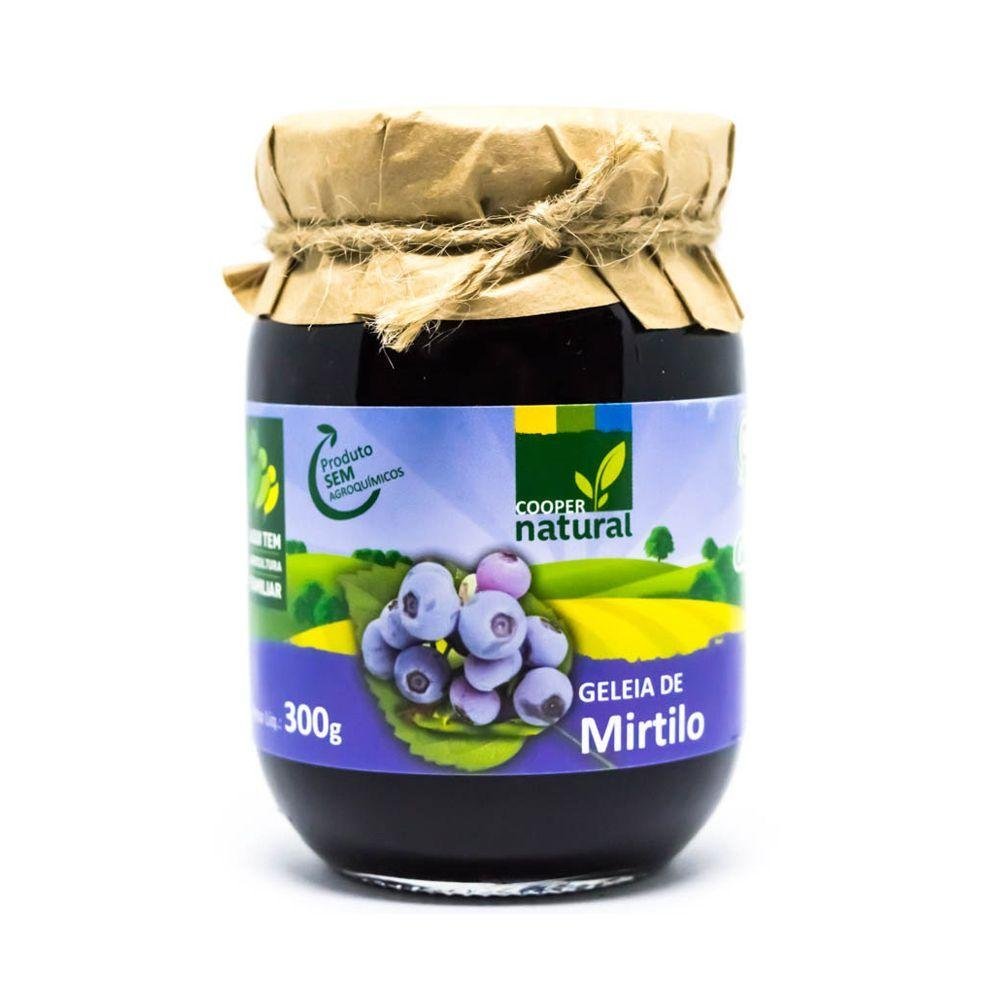 Geléia Orgânica de Mirtilo Coopernatural 300g - Coopernatural - Espumantes do Sul