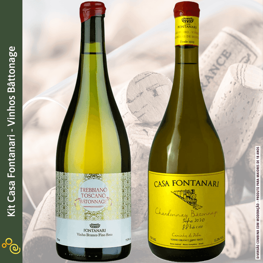 Kit Bâtonnage Casa Fontanari - Casa Fontanari - Espumantes do Sul