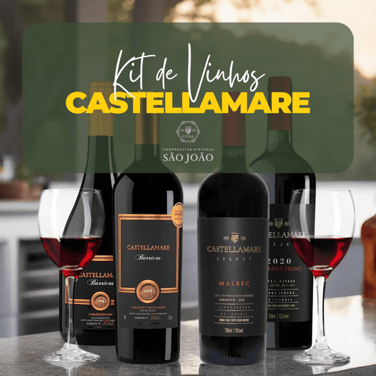 Kit Castellamare - Vinhos Premium - Castellamare - Espumantes do Sul