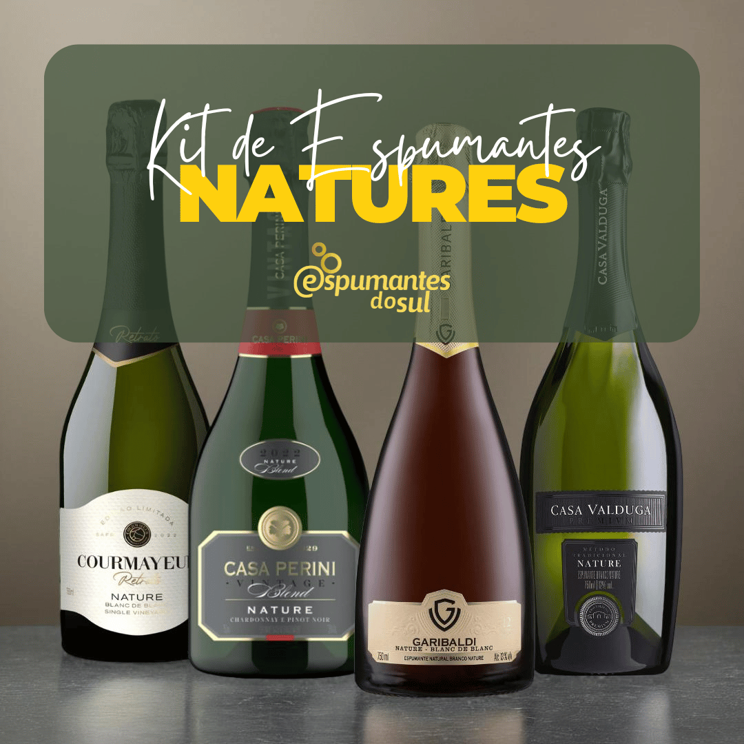 Kit Espumantes Natures - Kit - Espumantes do Sul