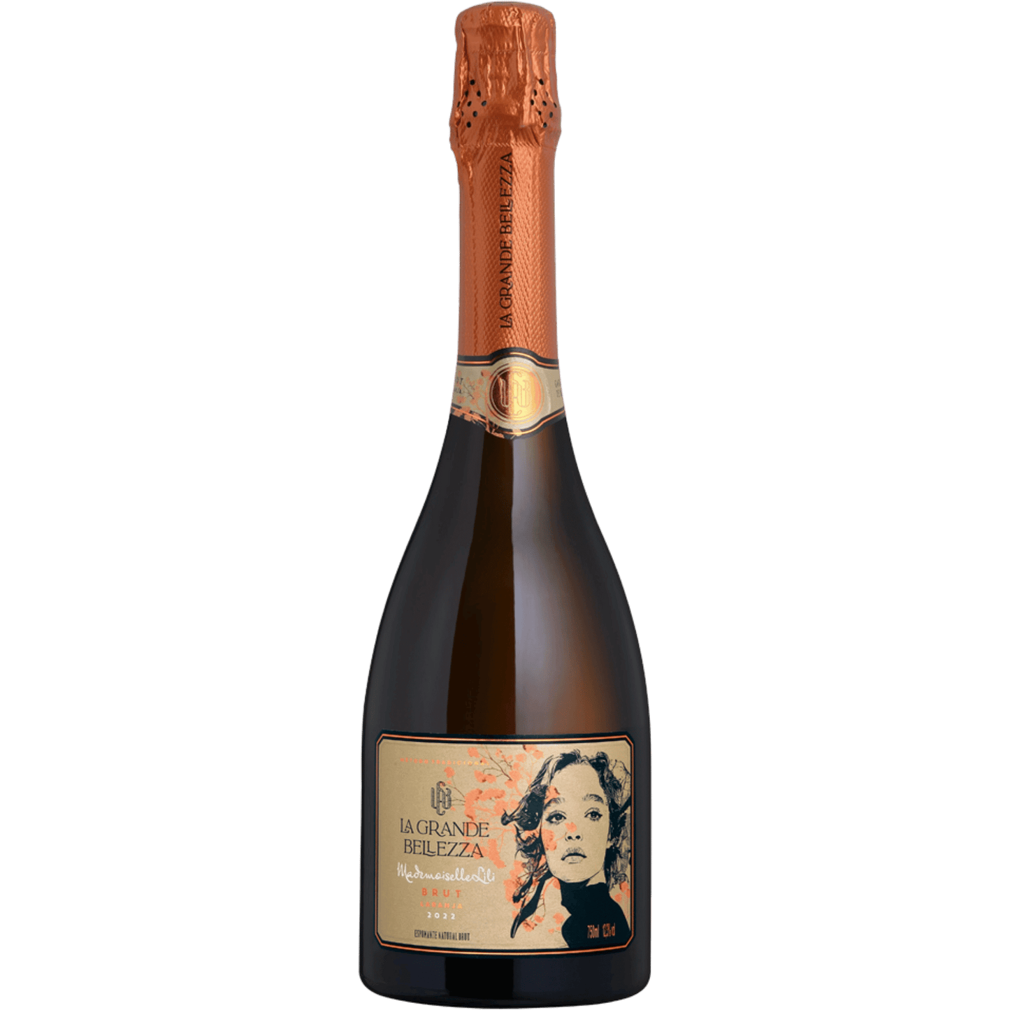 La Grande Bellezza Espumante Mademoiselle Lili Brut Laranja - La Grande Bellezza - Espumantes do Sul