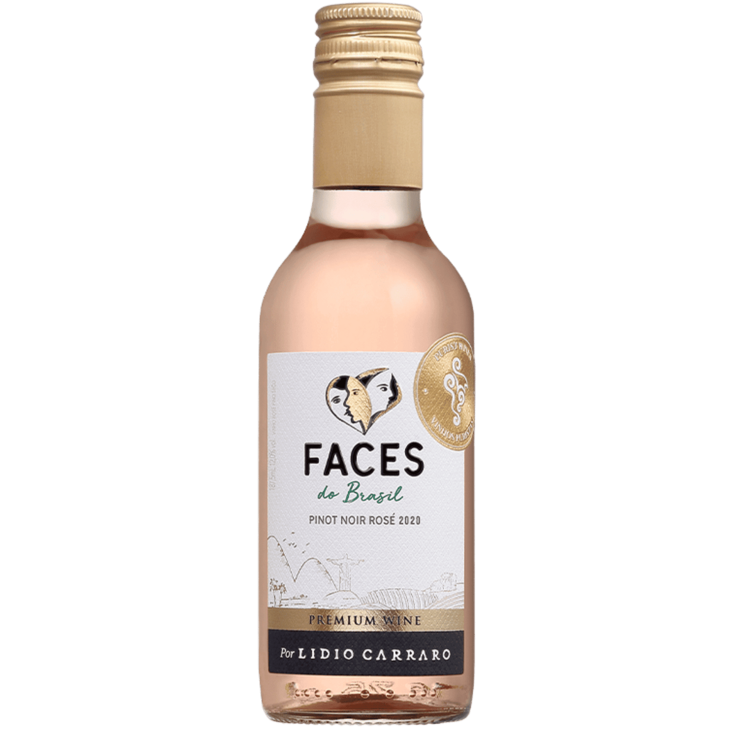 Lídio Carraro Faces do Brasil Pinot Noir Rosé 187ml - Lídio Carraro - Espumantes do Sul