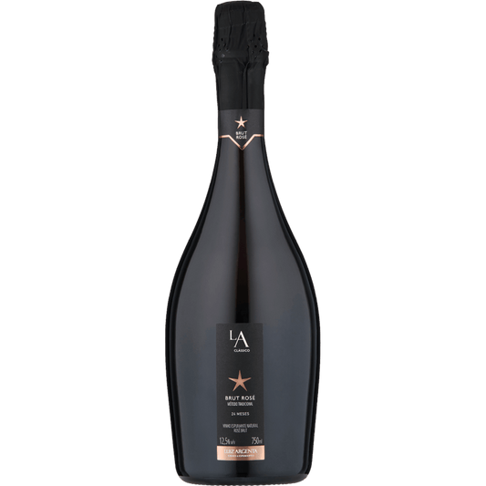 Luiz Argenta L.A. Clássico Espumante Brut Rosé - Luiz Argenta - Espumantes do Sul