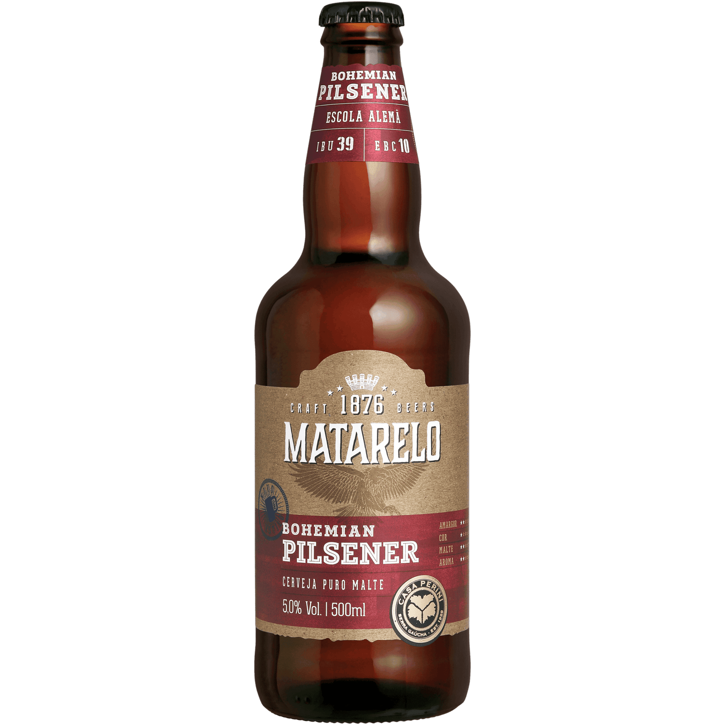 Matarelo Cerveja Bohemian Pilsener - Matarelo - Espumantes do Sul
