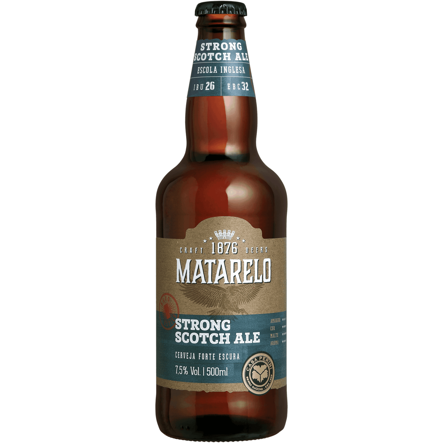 Matarelo Cerveja Strong Scotch Ale - Matarelo - Espumantes do Sul