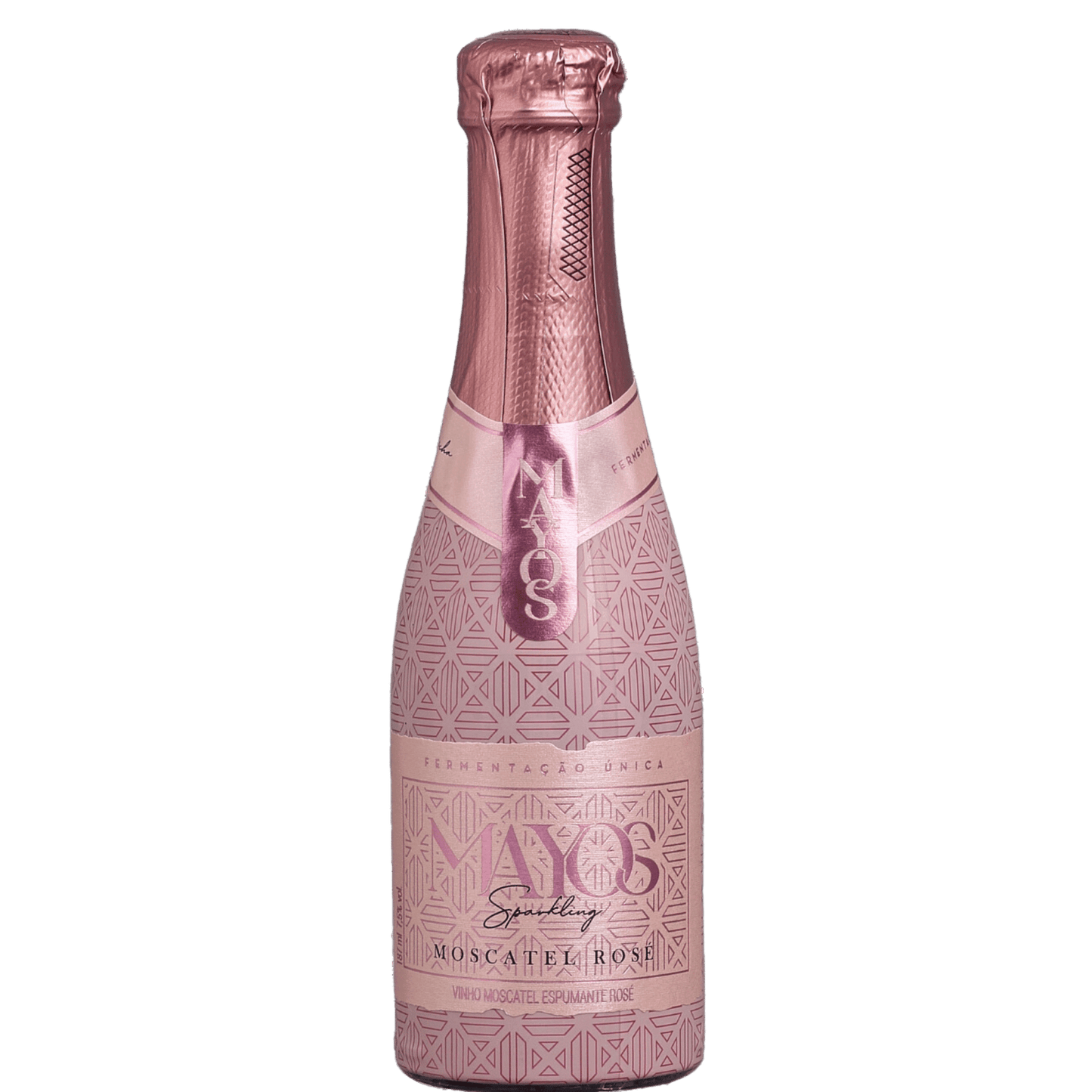 Mayos Espumante Moscatel Rosé 187ml - Mayos - Espumantes do Sul