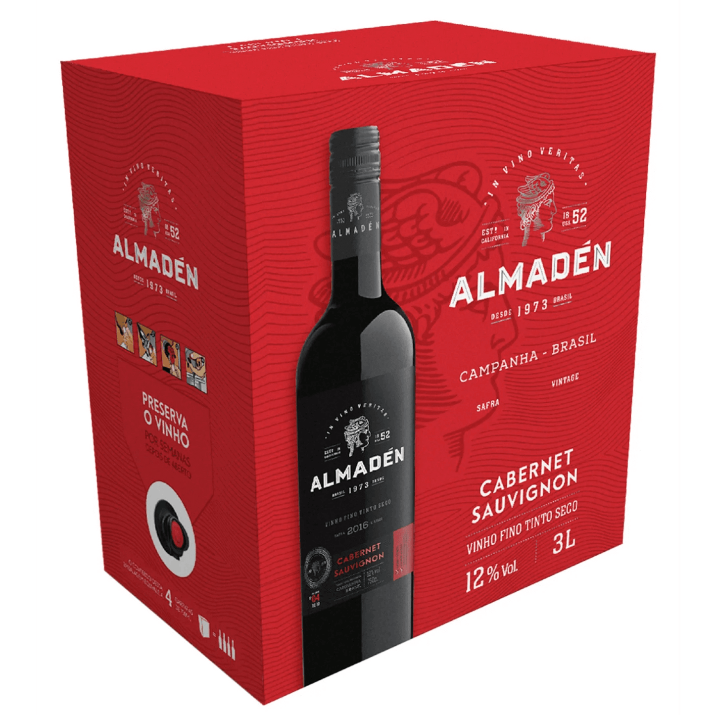 Miolo Almadén Cabernet Sauvignon Bag in Box 3L - Miolo - Espumantes do Sul