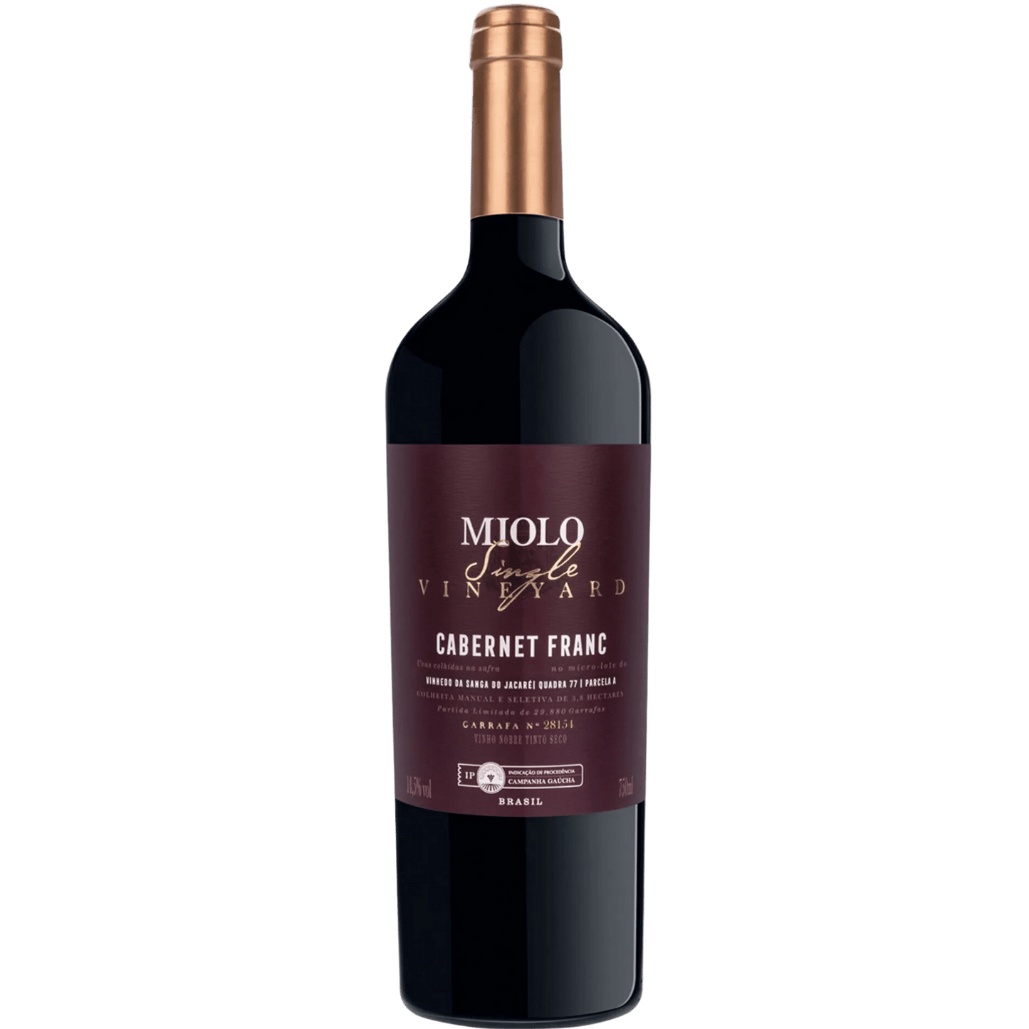 Miolo Single Vineyard Cabernet Franc - Miolo - Espumantes do Sul